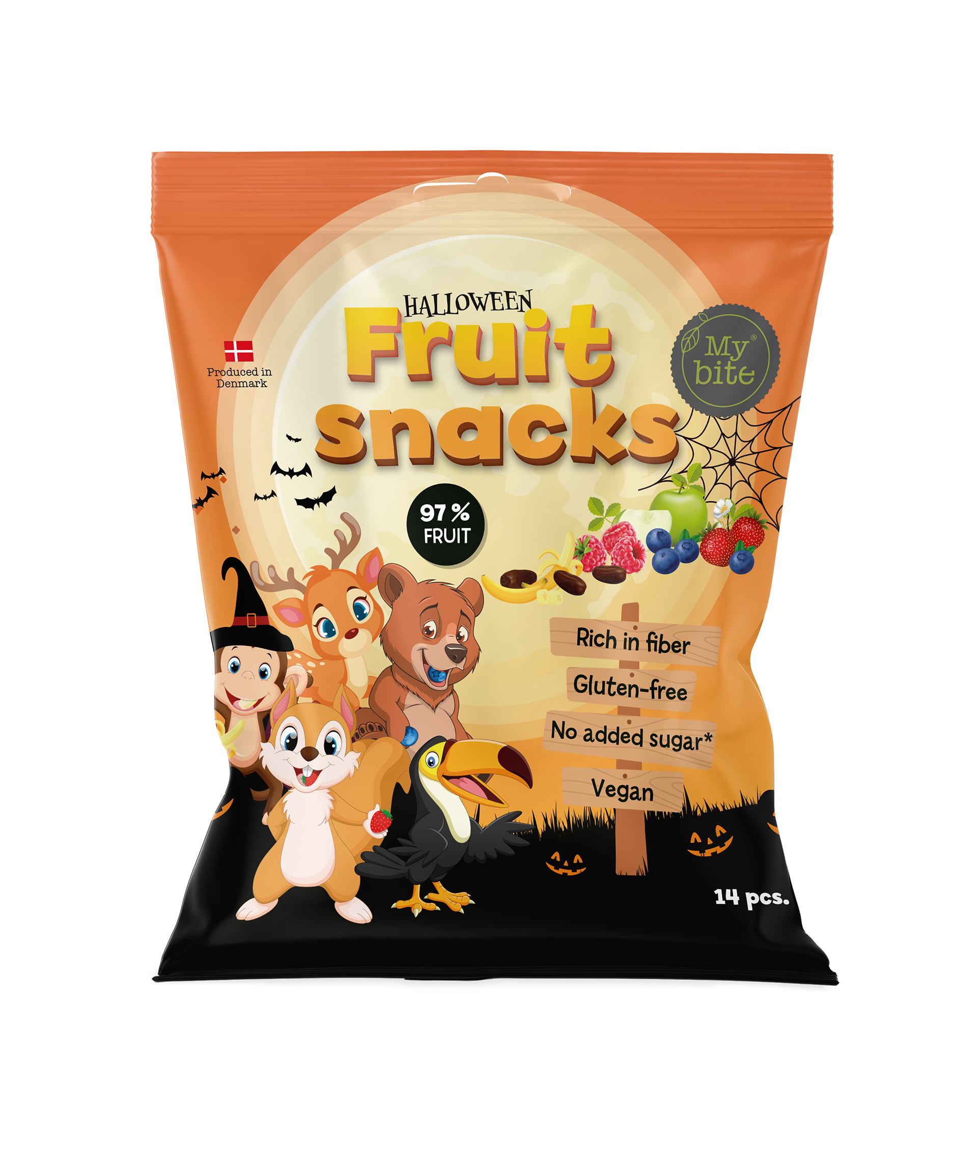 Halloween Fruit Snacks Mix (No Window)